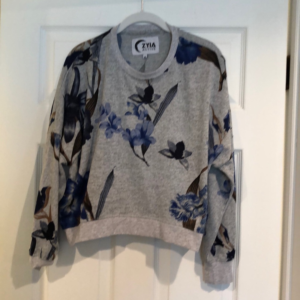 Zyia active cropped pullover